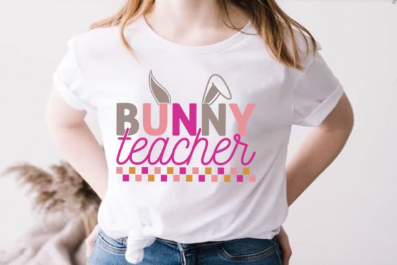 Easter Teacher SVG: Graphics for T-Shirt Designs