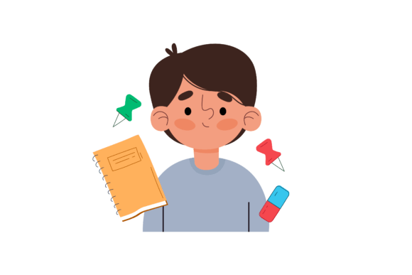 Flat School Graphics: Illustrations for Bloggers