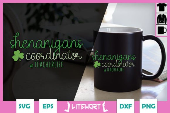Funny St. Patrick's Teacher SVG: Graphics for Crafts