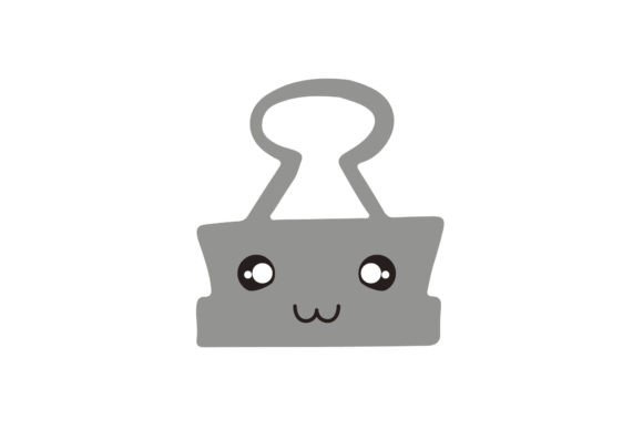Kawaii Binder Clip Icons & Graphics Review