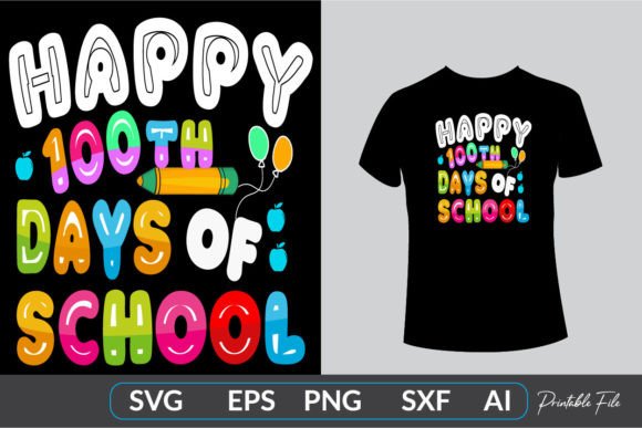 Reviewing the 100 Days School T Shirt Design