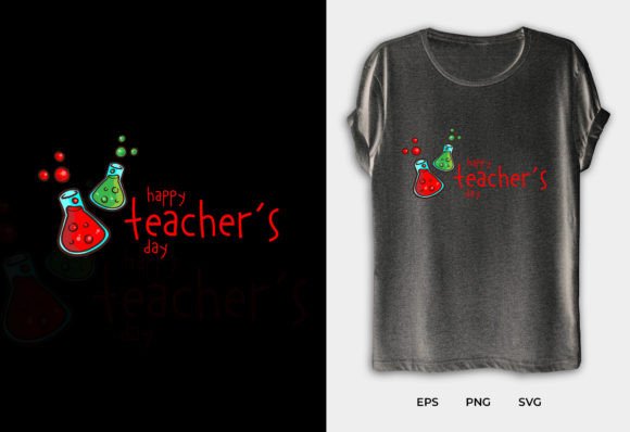 Teacher Day Typography: Graphics & Print Templates