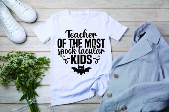 Teacher of the MostHalloween Svg: Graphics for T-Shirt Designs