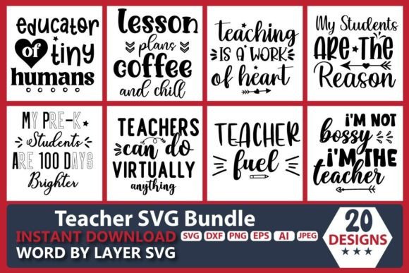 Teacher SVG Bundle Vol.13: Bundles Review