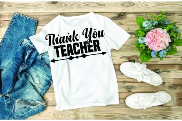 Teacher SVG Design: T-Shirt Designs & Graphics