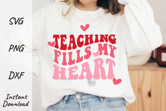 Teacher Valentine Graphics for T-Shirt Designs